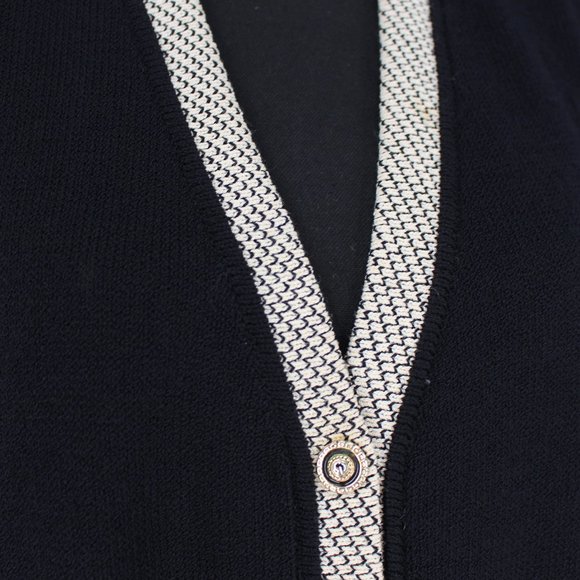 St. John Collection Santana Knit Cardigan Jacket M - Picture 2 of 6